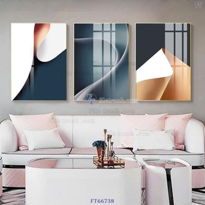 File PSD Tranh treo pha lê gương FT66738 (bản gốc) đã tách nền