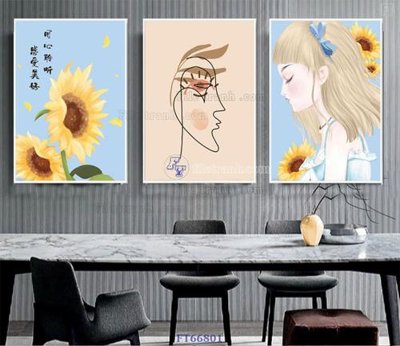 File gốc Tranh treo pha lê gương FT66801 (PSD/TIFF) độ phân giải cao