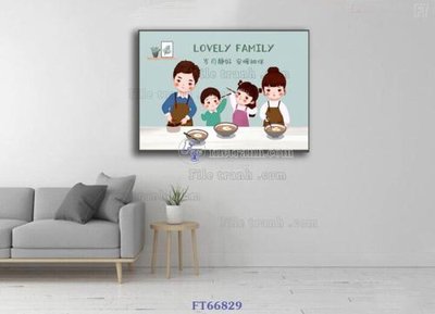 File gốc Tranh treo pha lê gương FT66829 (in mica) trang trí