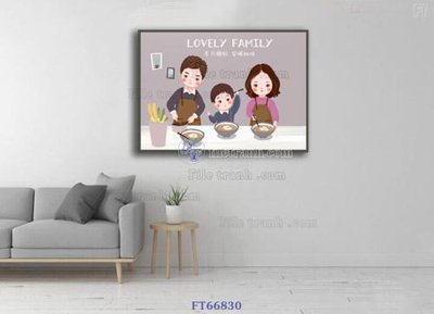 File in ấn Tranh treo pha lê gương FT66830 (bản gốc) chất lượng cao