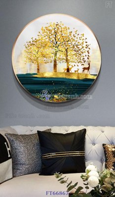 Cung cấp file tranh gốc Tranh treo pha lê gương FT66867 độc quyền