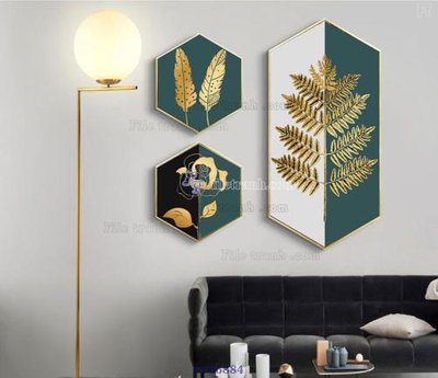 Ảnh gốc Tranh treo pha lê gương FT66884 (siêu chi tiết) để in ấn