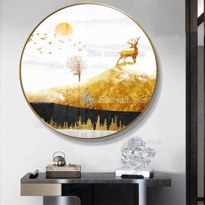 File PSD File tranh hiện đại pha lê gương FT694 (gốc) cho designer