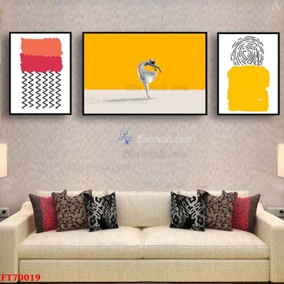 File tranh Tranh treo hiện đại pha lê gương FT70019 (file gốc) chuẩn màu in