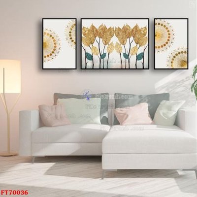 File tranh trang trí Tranh treo hiện đại pha lê gương FT70036 (tải file gốc)