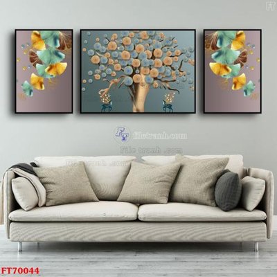 Tải file Tranh treo hiện đại pha lê gương FT70044 (gốc) in nhanh