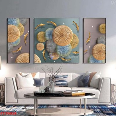 File ảnh Tranh treo hiện đại pha lê gương FT70058 (gốc) in quảng cáo ngoài trời