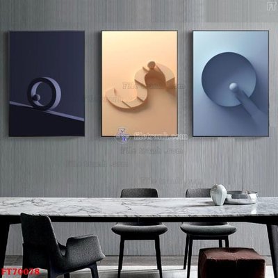 File gốc Tranh treo hiện đại pha lê gương FT70078 (in mica) làm quà tặng