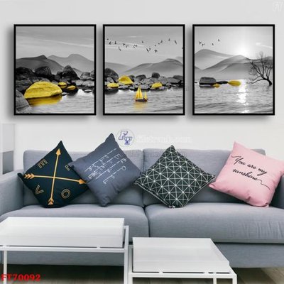 File gốc Tranh treo hiện đại pha lê gương FT70092 cho in ấn và thiết kế