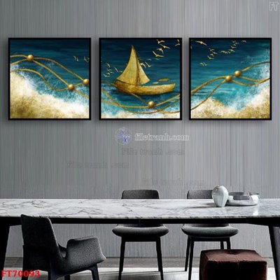 Tải file Tranh treo hiện đại pha lê gương FT70093 (gốc) chủ đề tôn giáo