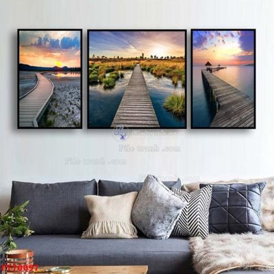 Tải file Tranh treo hiện đại pha lê gương FT70097 (gốc) làm file tranh quảng cáo