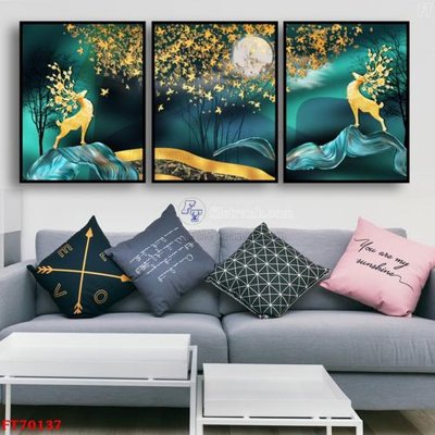 File gốc Tranh treo hiện đại pha lê gương FT70137 (cho in ấn) từ Filetranh.com