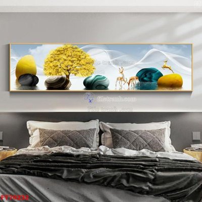 Ảnh mô tả file gốc in mica Tranh treo hiện đại pha lê gương FT70232