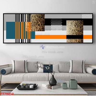 File tranh in tráng gương Tranh treo hiện đại pha lê gương FT70252 (siêu nét)