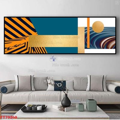 File ảnh Tranh treo hiện đại pha lê gương FT70260 (gốc) in quảng cáo ngoài trời