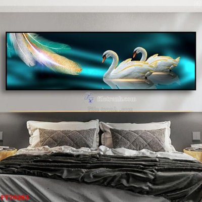 File tranh gốc Tranh treo hiện đại pha lê gương FT70283 (bản đẹp) độc quyền