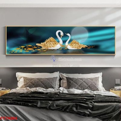 File tranh Tranh treo hiện đại pha lê gương FT70284 (bản gốc) in lụa 5D