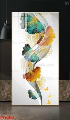 File gốc Tranh treo hiện đại pha lê gương FT70392 (bản quyền) cho in ấn