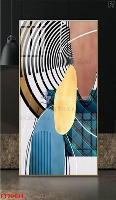 File tranh Tranh treo hiện đại pha lê gương FT70434 (ảnh gốc) sắc nét hoàn hảo