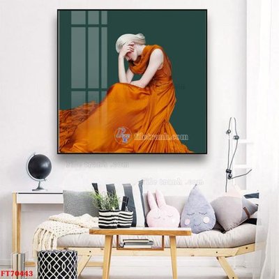 File tranh Tranh treo hiện đại pha lê gương FT70443 (ảnh gốc) in trần nhà