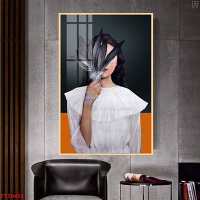 File in mica Tranh treo hiện đại pha lê gương FT70451 (bản gốc) siêu trong