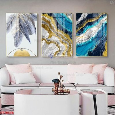 Download file gốc Tranh treo hiện đại pha lê gương FT70516 (độ nét cao)