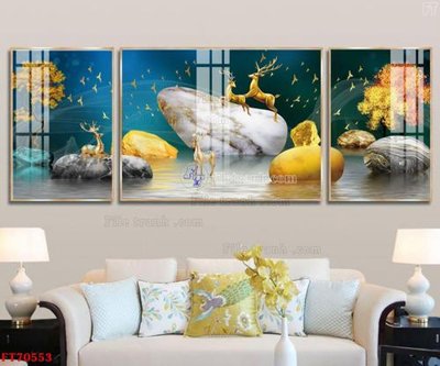 File gốc Tranh treo hiện đại pha lê gương FT70553 (ảnh chi tiết) để in ấn