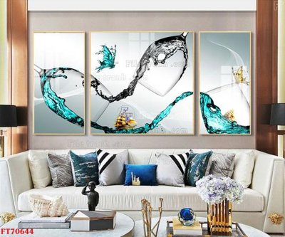 File gốc Tranh treo hiện đại pha lê gương FT70644 (cho in ấn) từ Filetranh.com