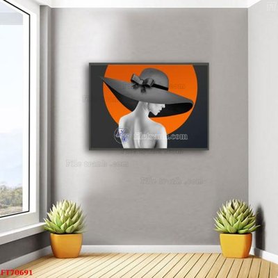 Tải về file gốc Tranh treo hiện đại pha lê gương FT70691 (dùng cho in quảng cáo)