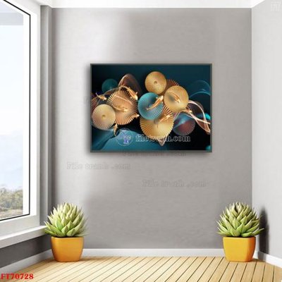 Tải file Tranh treo hiện đại pha lê gương FT70728 (PSD) cho in tranh kính