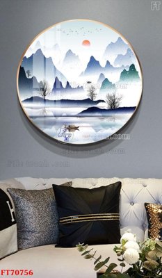 Tải file gốc Tranh treo hiện đại pha lê gương FT70756 (in khổ lớn) không mờ