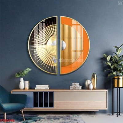 File in mica Tranh treo hiện đại pha lê gương FT70791 (ảnh gốc) đẹp