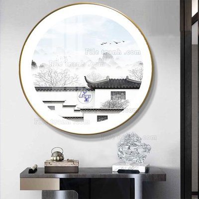 File gốc File tranh hiện đại pha lê gương FT726 (ảnh chi tiết) để in ấn