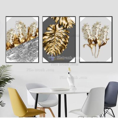 File gốc File tranh hiện đại pha lê gương FT754 (phong cách) cổ điển