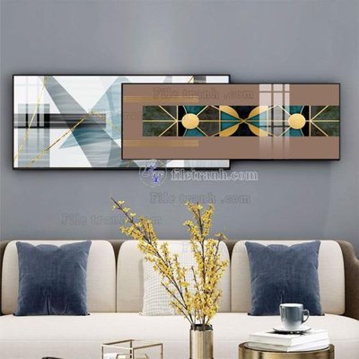 File ảnh gốc File tranh hiện đại pha lê gương FT768 (chuyên in mica)