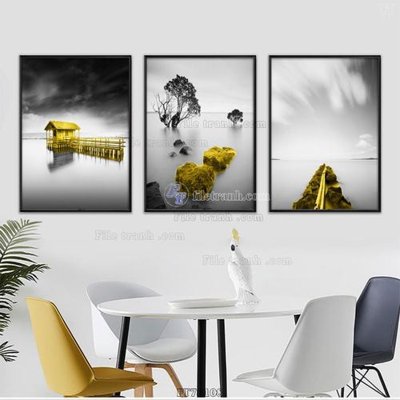 File gốc Tranh treo pha lê gương FT78108 (cho in 3D) độc đáo