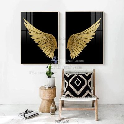 File tranh PSD Tranh treo pha lê gương FT78142 chất lượng cao