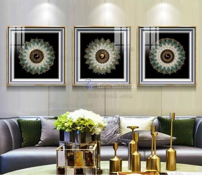 File in ấn chuyên nghiệp Tranh treo pha lê gương FT78172 (file gốc)