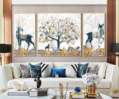 File in mica Tranh treo pha lê gương FT78177 (bản gốc) siêu trong