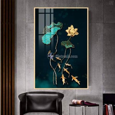 Download file Tranh treo pha lê gương FT78197 (gốc) in mica ốp bếp