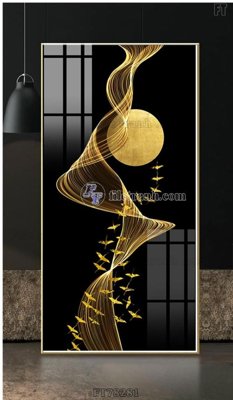 File ảnh Tranh treo pha lê gương FT78281 (gốc) cho trang trí nhà hàng