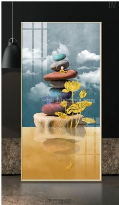 File PSD in ấn Tranh treo pha lê gương FT78328 (chất lượng cao)