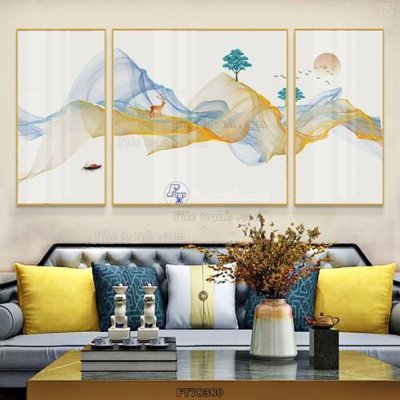 File gốc in ấn Tranh treo pha lê gương FT78380 chất lượng vượt trội