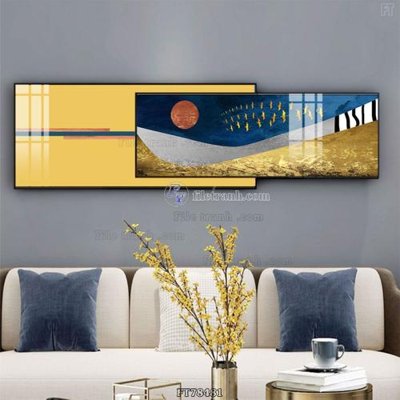 File ảnh Tranh treo pha lê gương FT78481 (gốc) dùng in Pano