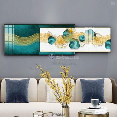 File tranh gốc PSD Tranh treo pha lê gương FT78500 còn nguyên layer