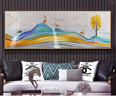 File gốc Tranh treo pha lê gương FT78540 (phong cách) cổ điển