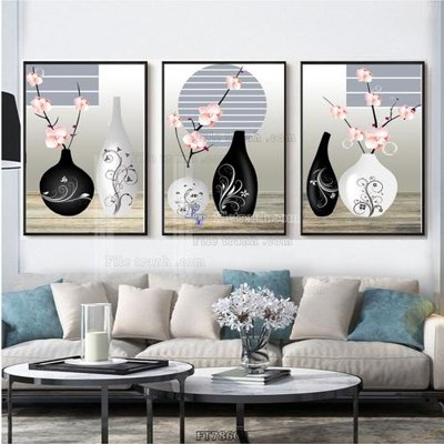 File tranh gốc Tranh treo pha lê gương FT78609 (bản quyền) Filetranh.com