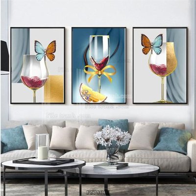 File in ấn Tranh treo pha lê gương FT78617 (bản gốc) sắc nét