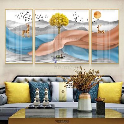 File tranh in mica Tranh treo pha lê gương FT78650 (độ phân giải cao)