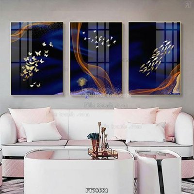 Download file gốc Tranh treo pha lê gương FT78681 (in lụa) cao cấp